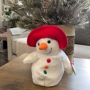 TY Beanie Baby snowman